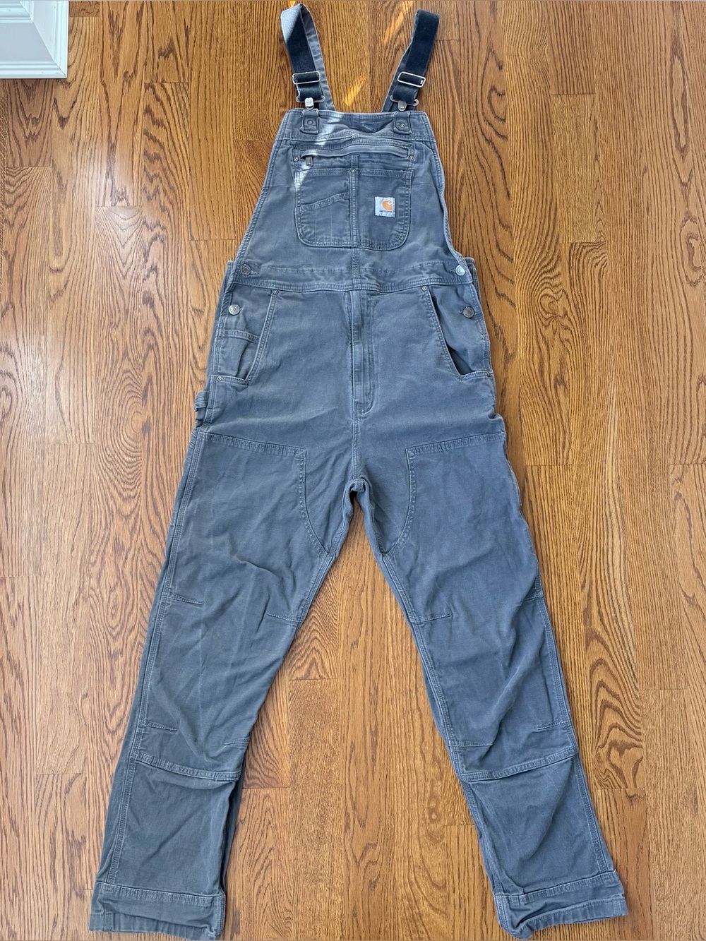 Carhartt Medium Gravel Rigby Bib Overalls